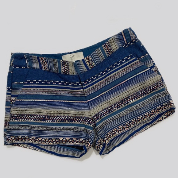 JOIE Embroidered Shorts 2 - Picture 2 of 8